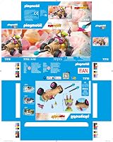 Playmobil Fun Stars Racing Ice Cream Cone Toy 71717 with Pull-Back Motor view 7