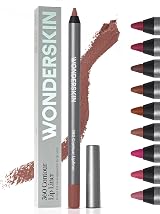 Wonderskin 360 Contour Lip Liner Pencil - Saddle Brown, Long Lasting Waterproof