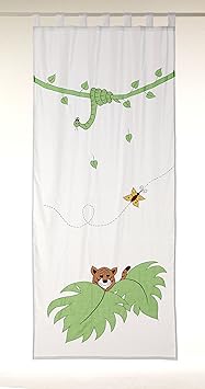 Kinderzimmer Vorhang 'Dschungel'