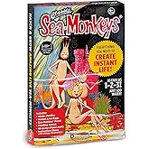 Sea-Monkeys: Retro Instant Life Kit - Tiny Brine Shrimp Growth Set, World's Only Instant Pet, Create Life, Just Add Water, Educational Kit, Kids 6+
