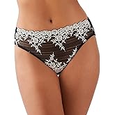 Wacoal Women's Embrace Lace Full Coverage Hi-Cut Brief Panty, 841191