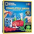 National Geographic Gross Chemistry Set - 20 Gross Science Experiments for Kids, Dissect a Brain, Burst Blood Cells, and More