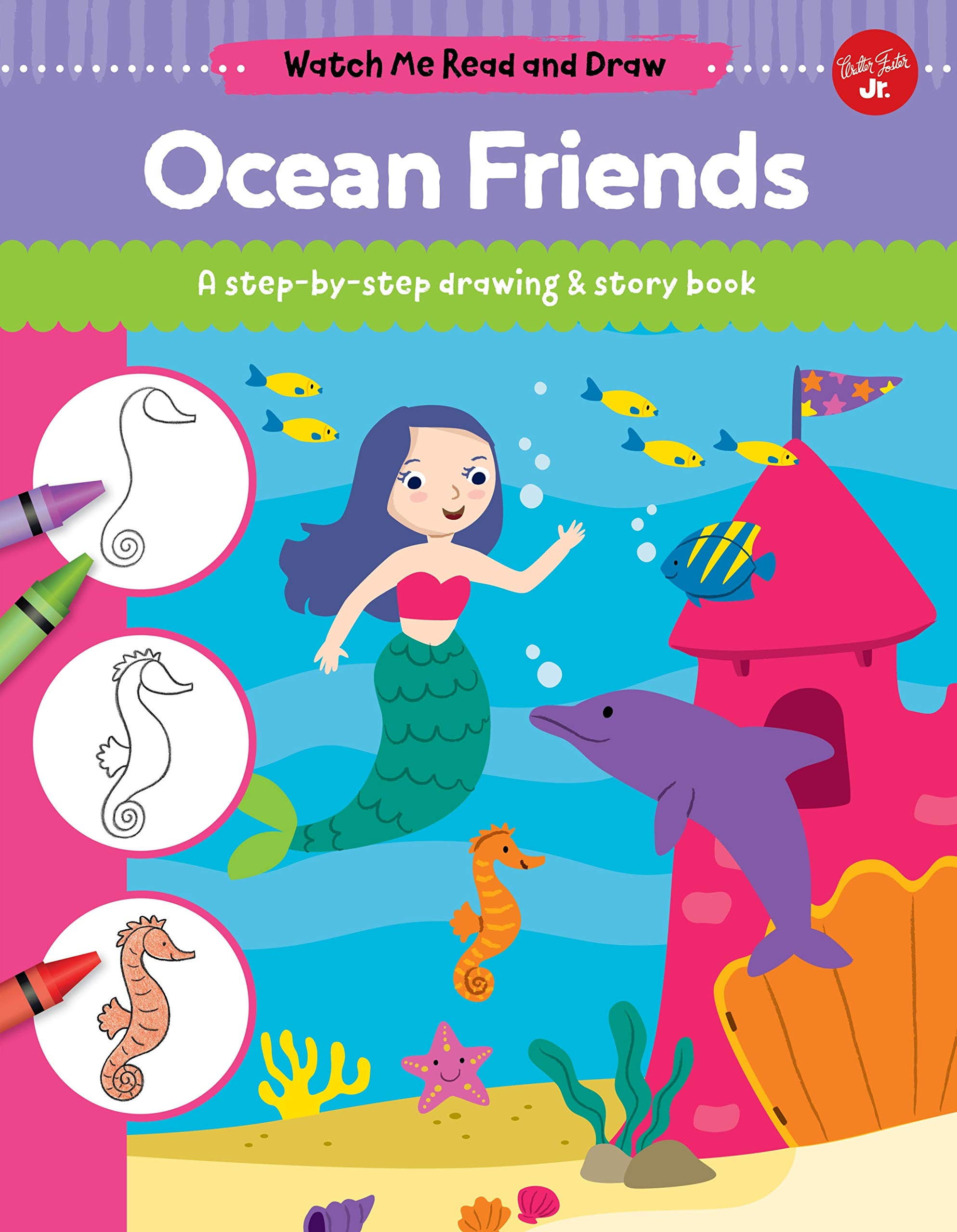 Ocean Friends A Step By Step Drawing Story Book Watch Me Read And Draw Chagollan Samantha Ho Jannie 9781600587993 Amazon Com Books