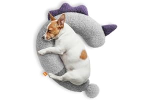 HiPetpy Dog Calming Pillow - Soft Neck Pillow for Dogs, Washable Sleep Pillow for Better Sleep, Reduces Anxiety, Gift for Sma