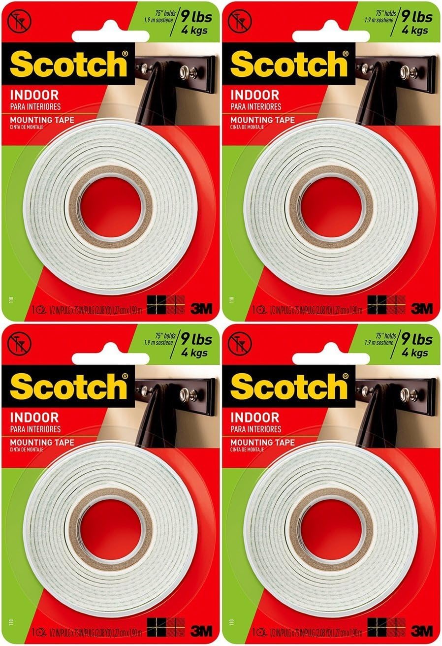 Which Is The Best 3M Scotch Mounting Tape 5 X 75 Inch