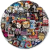 Claasic Move Stickers for Star War to Girls Teens Boys|108 Pcs|Waterproof Vinyl Stickers Pack for Laptop Luggage Phone Waterbottle Bike Hydroflasks,Cool Graffiti Decals Pack