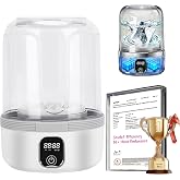 5.0 Upgraded Top Configuration Mini Washing Machine【7000mAh Luxury Dual Battery】【No.1 German Motor】【UV-C Light】1.5L Portable 