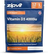 Zipvit Vitamin D3 4000 IU 360 Tablets Vegetarian 12 Months Supply