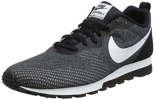 nike md runner 2 hombre negro