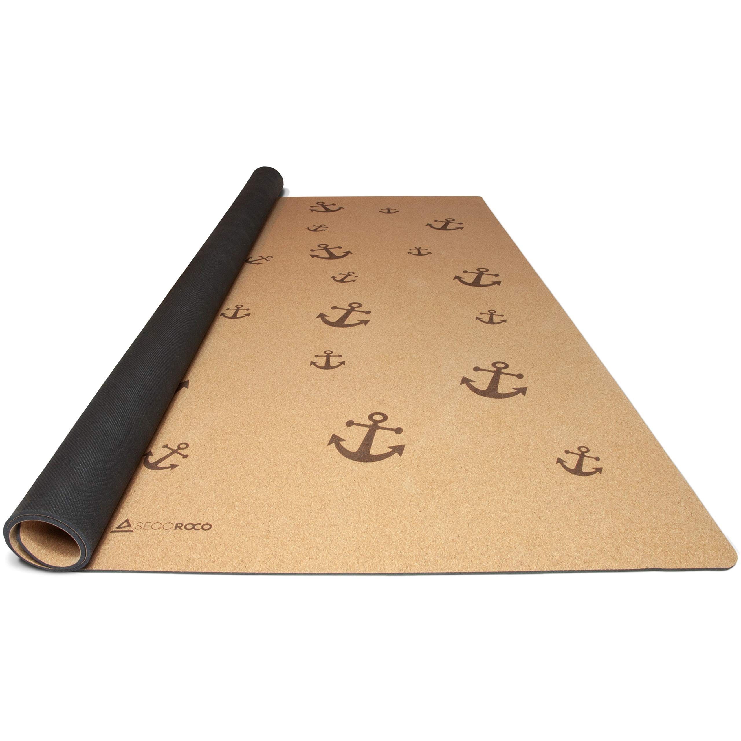 Secoroco Play mat made of cork. Non-toxic crawling mat for babies and children. Anchor 140 x 110 cm