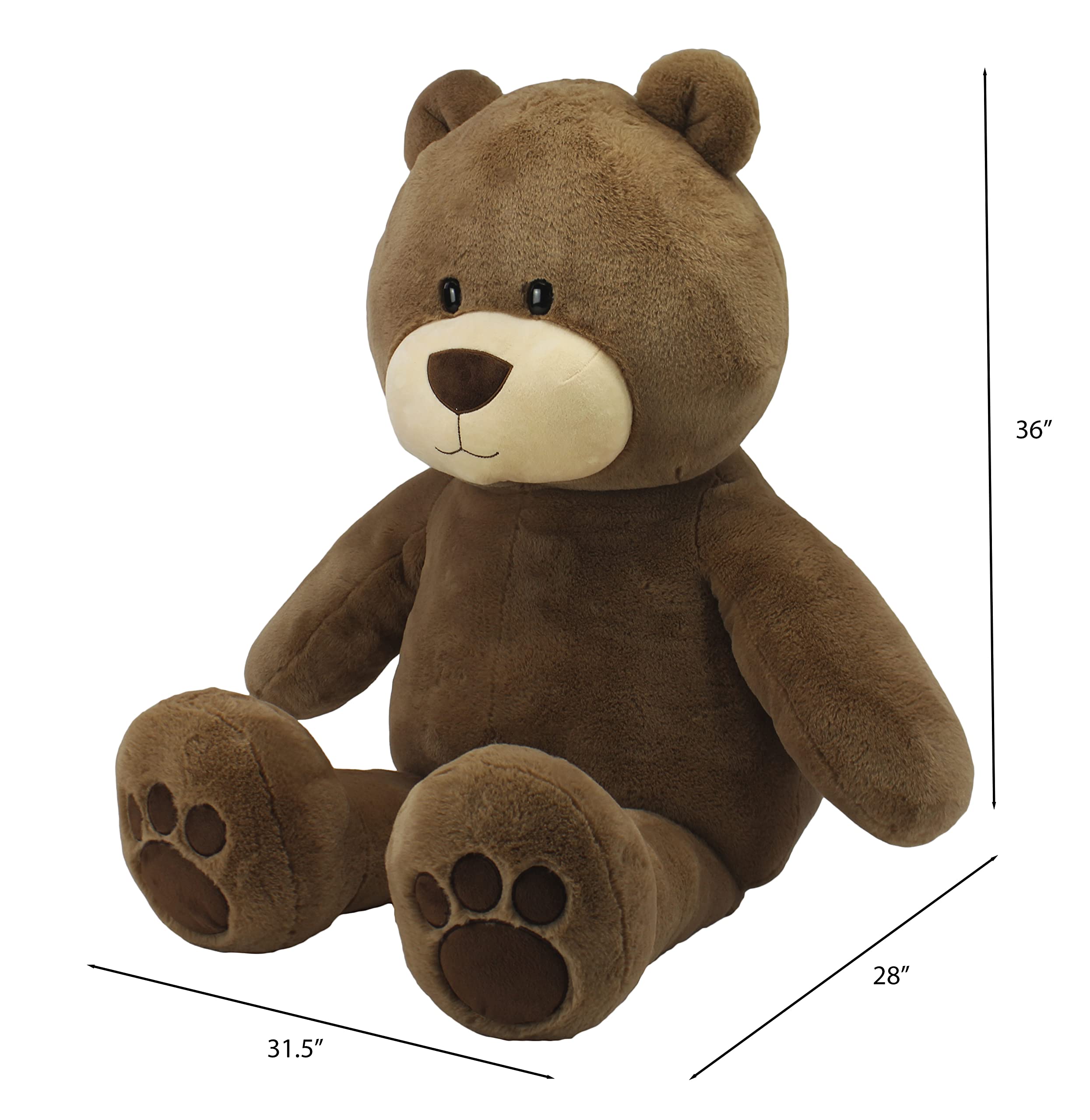 Animal Adventure | Sqoosh2Poof Giant, Cuddly, Ultra Soft Plush Stuffed Animal with Bonus Interactive Surprise - 54