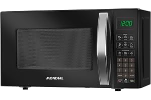 MONDIAL Micro-Ondas, Preto, 1200W, 110V - MO-01-21-B | Tira Odor