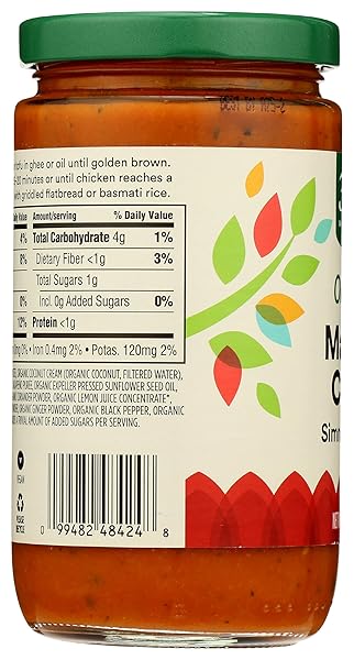 365 BY WHOLE FOODS MARKET, SAUCE MADRAS CURRY ORGANIC, 12 OUNCE