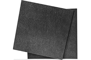UU TOJOIN TOJOIN RF Microwave Absorbers, 7.88inchesx 7.88inches x 0.08inches(200mm x 200mm x 2.0mm), Black, EMI Absorber, Adhesive Backing, Industrial Grade Tape 2PCS
