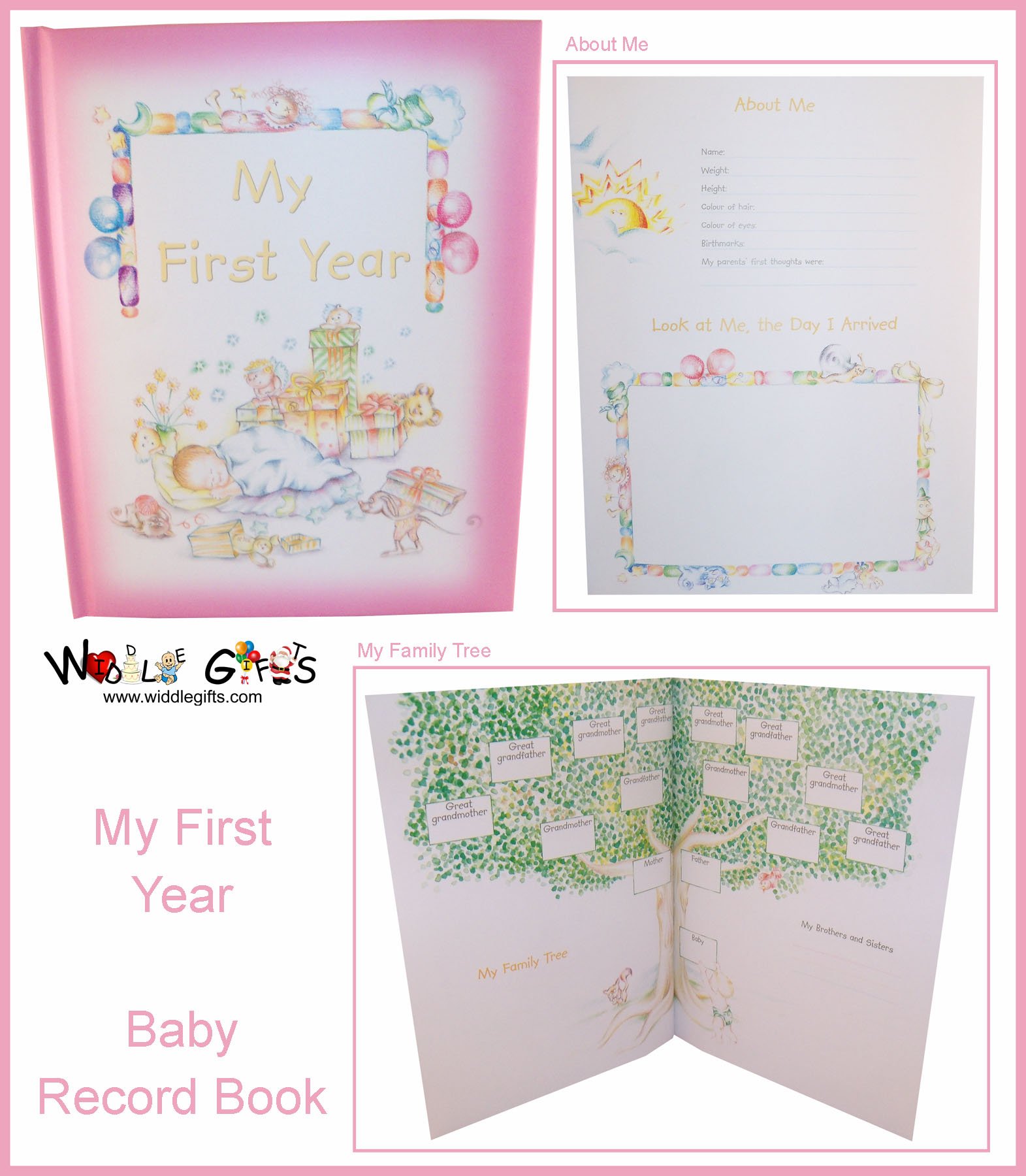 my first year baby book