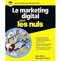 Marketing digital Pour les Nuls (French Edition) book cover