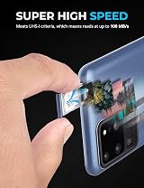 SABRENT 512GB Micro SDXC V30 A2 U3 UHS-I 100MB/s 4K 8K Memory Card Photo Video view 5