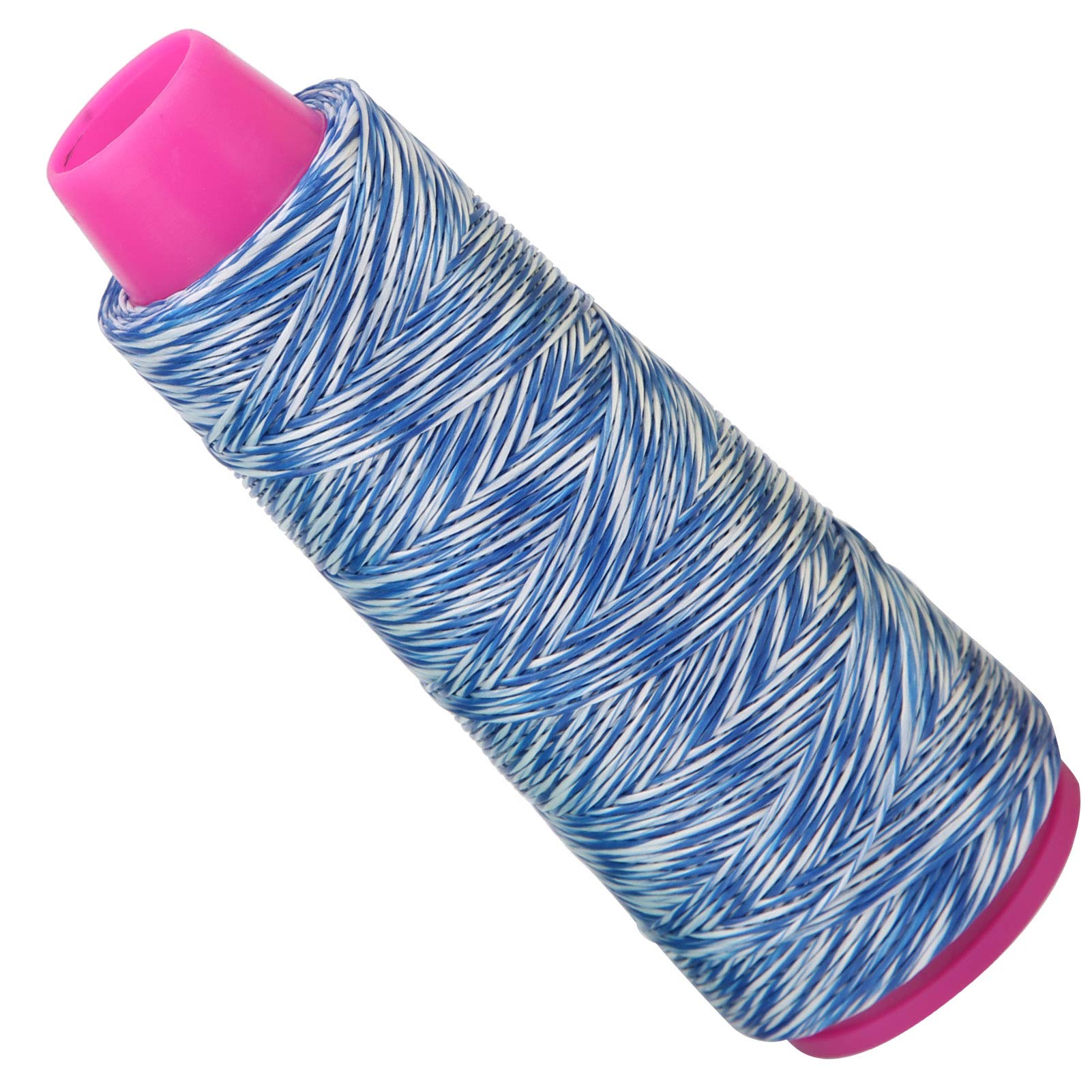 VGEBY Archery Bowstring Material, Bow String Rope 110m/360ft Thread Bow String Making Recurve Compound Rope Bow Equipment(Blue and white) Sportinggoods Sportinggoods Shooting And Archery Supplies