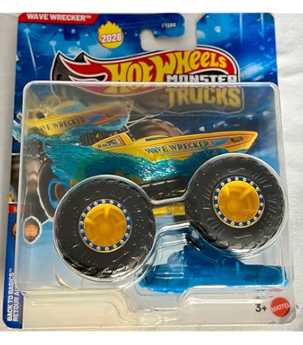 Amazon.com: Hot Wheels Monster Trucks Sneakerhead Freestyle