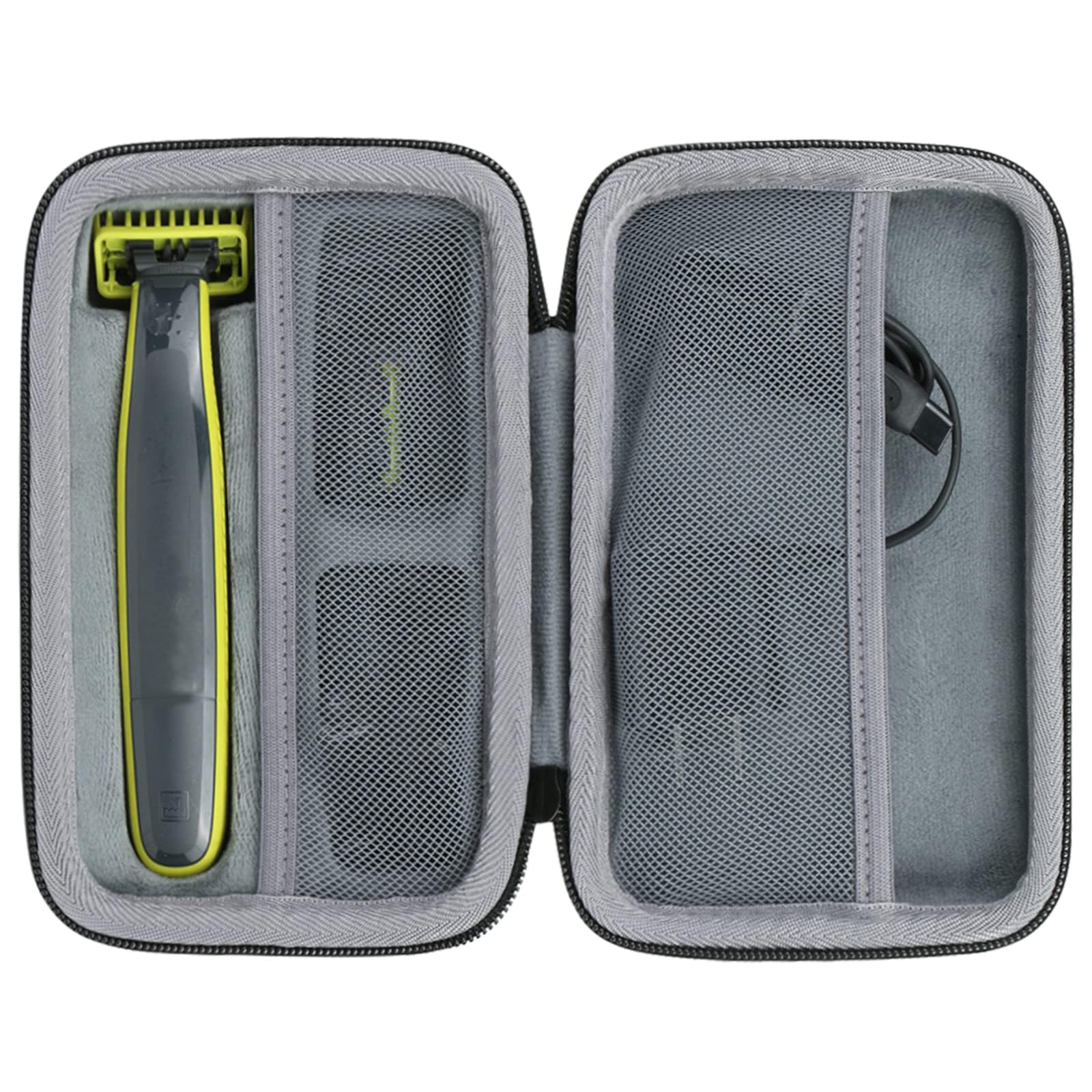 co2CREA Travel Storage Shaver Case for OneBlade QP2824 QP2834 QP2724 QP2734 QP2520 QP2530 QP2620 QP2630 Hybrid Electric Trimmer,Case Only