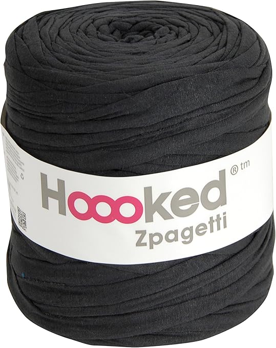 Amazon Dmc Hoooked Zpagetti フックドゥ ズパゲッティ リサイクルヤーン 超極太 ロットにより色の変更あり Darkgrey ダーク グレー 約 1m Dmc800 毛糸 通販