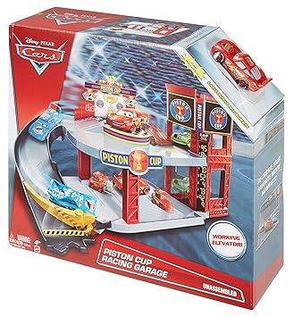 disney cars piston cup racing garage