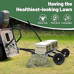 Lawn Dethatcher, 46 Inch Tow Behind Dethatcher with