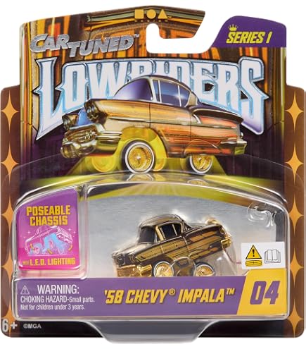 Amazon.com: CARTUNED Lowriders Series 3 Triple Pack Set of 3 Cars