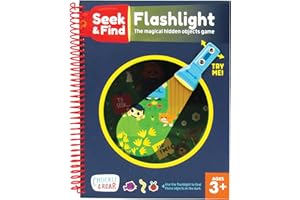 Chuckle & Roar Seek & Find Flashlight Activity Book