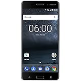 Nokia 6 Dual SIM Smartphone (13,9 cm (5,5 Zoll), 32GB, 16 Megapixel Kamera, Android 7.0) silber-wei&szlig;