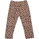 DACSOIT Toddler Girls Leopard Leggings Stretch Printed Pants 2-3T