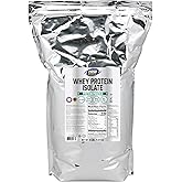 NOW Foods Sports Nutrition, Whey Protein Isolate, 25 g With BCAAs, Unflavored Powder, 10-Pound