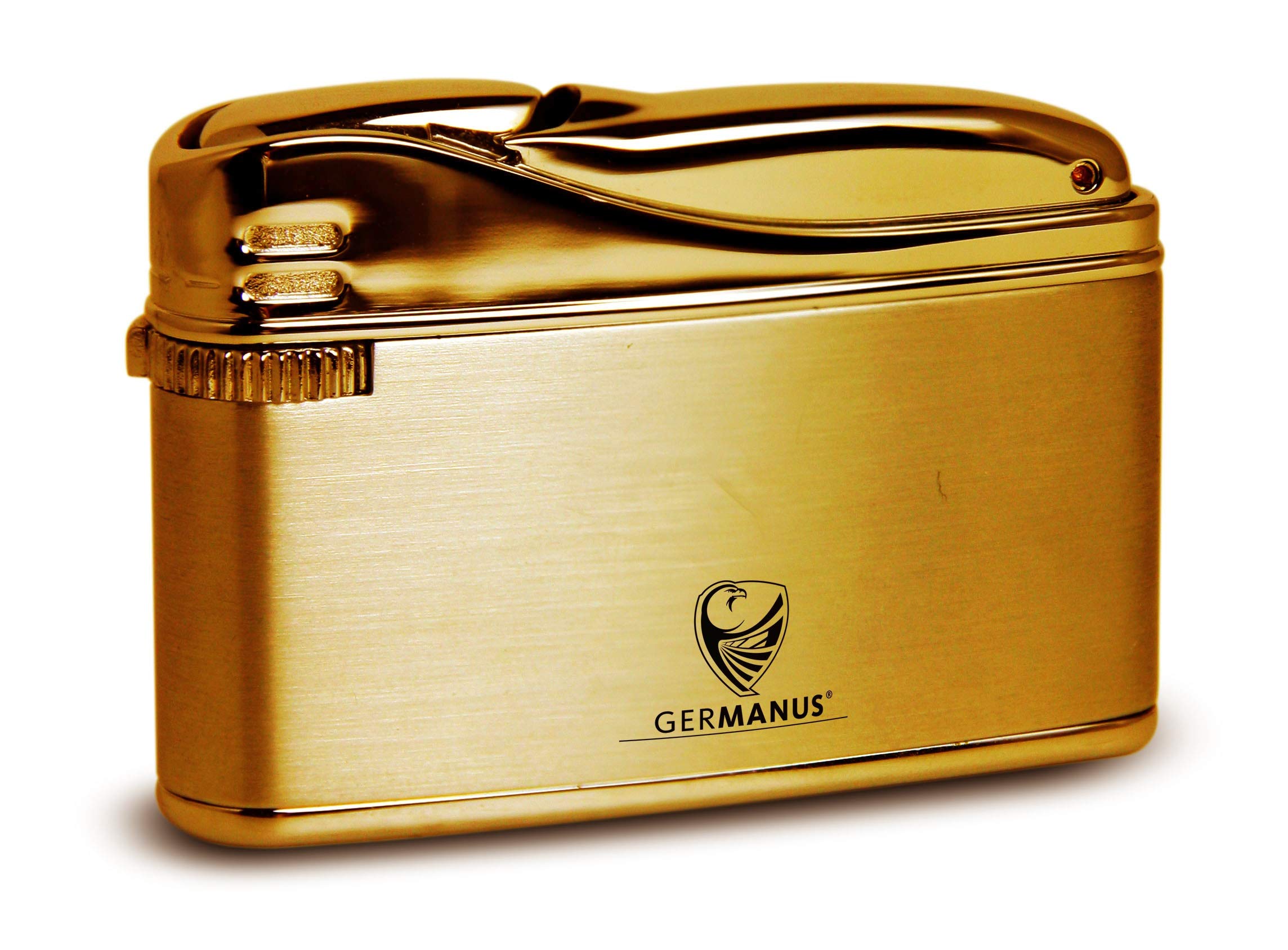 GERMANUS Lighter, Plated with genuine Gold
