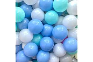 bebikim Ball Pit Balls 200/500/1000 Count Plastic Play Pit Balls for Baby Ball Pit,BPA Free Colorful Ball Pool Balls