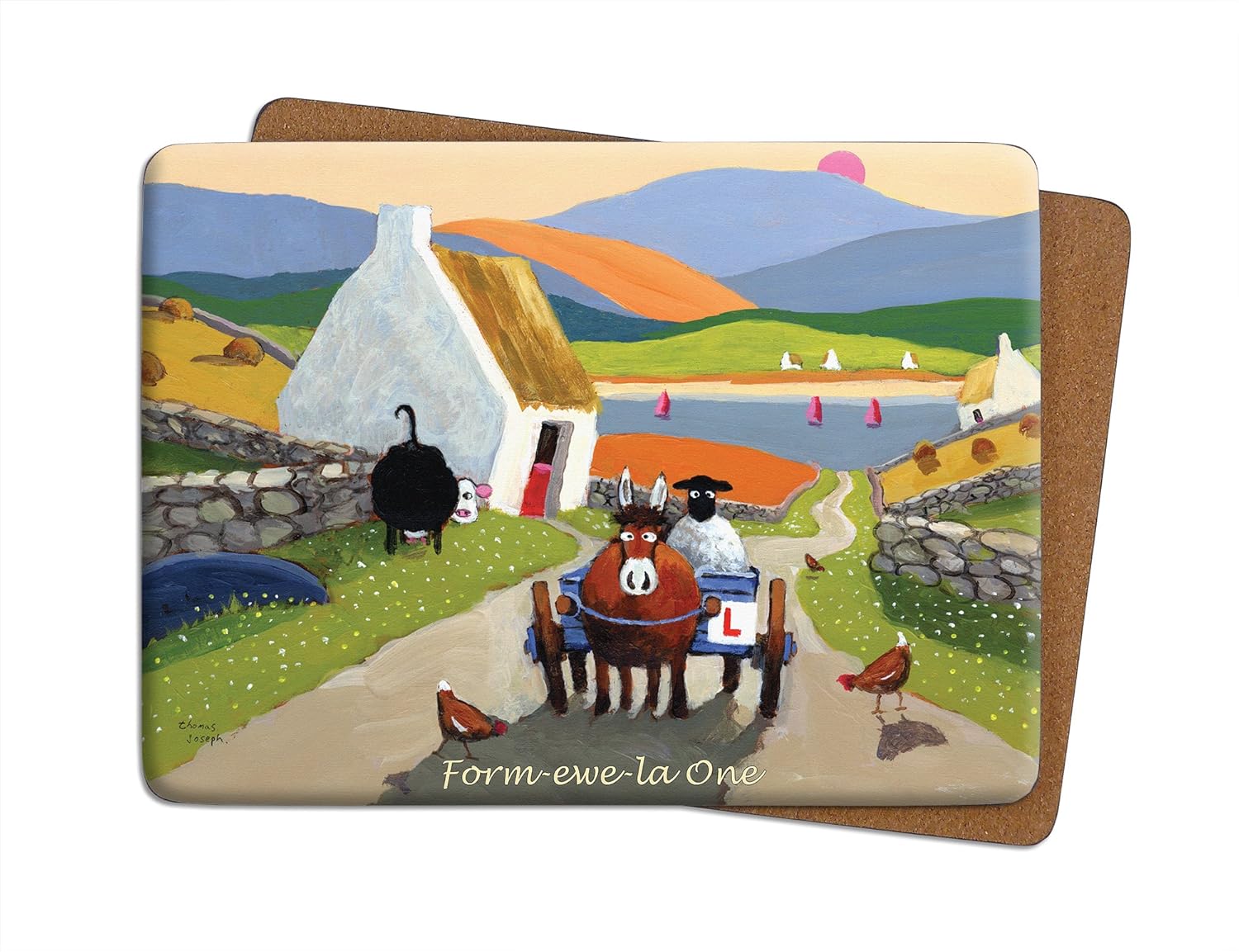 Thomas Joseph - Set of 6 Placemats (Edition 2), Multicolor, 29cm x 21.5cm - Image 5