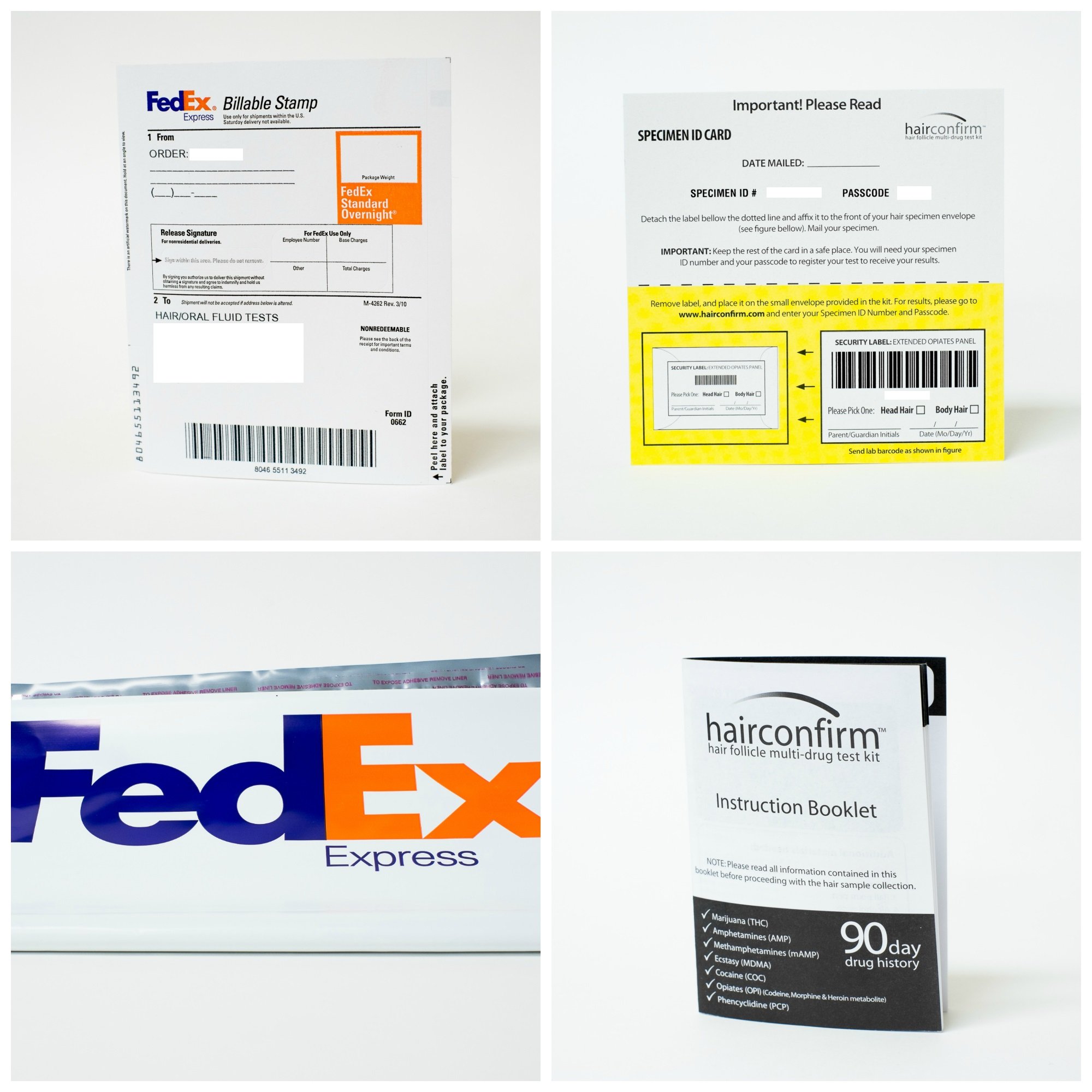 Hairconfirm Business Prescription Hair Follicle Drug Test Thc