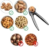 Anwenk Nutcracker Pecan Walnut Nut Cracker with Non slip Handle view 6