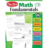 Evan-Moor Math Fundamentals Workbook, Teacher Reproducibles, 224 Pages, Grade 4