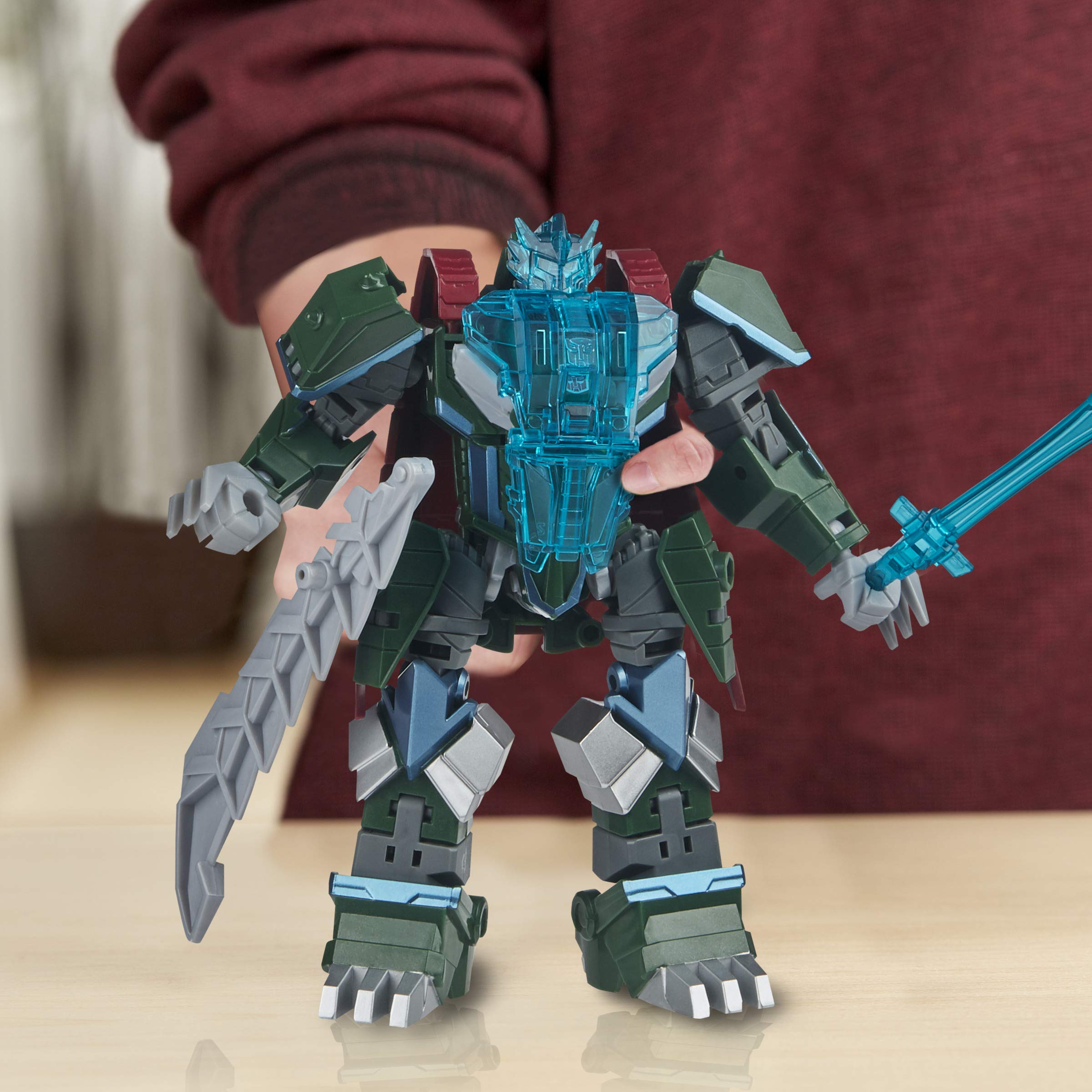 Transformers Thunderhowl Action Figure 17 Cm Con Armatura Energon, Cyberverse