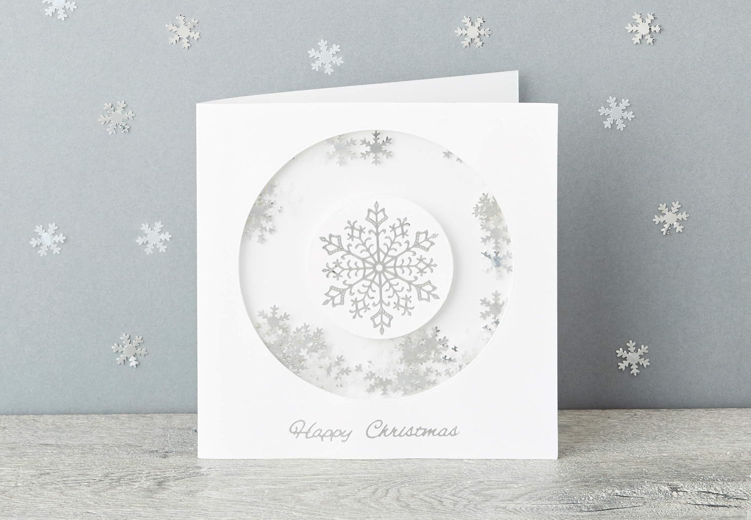 docrafts Glitterations Silver Snowflake Stickers, 0.06 x 11.01 x 29.24 cm - Image 3