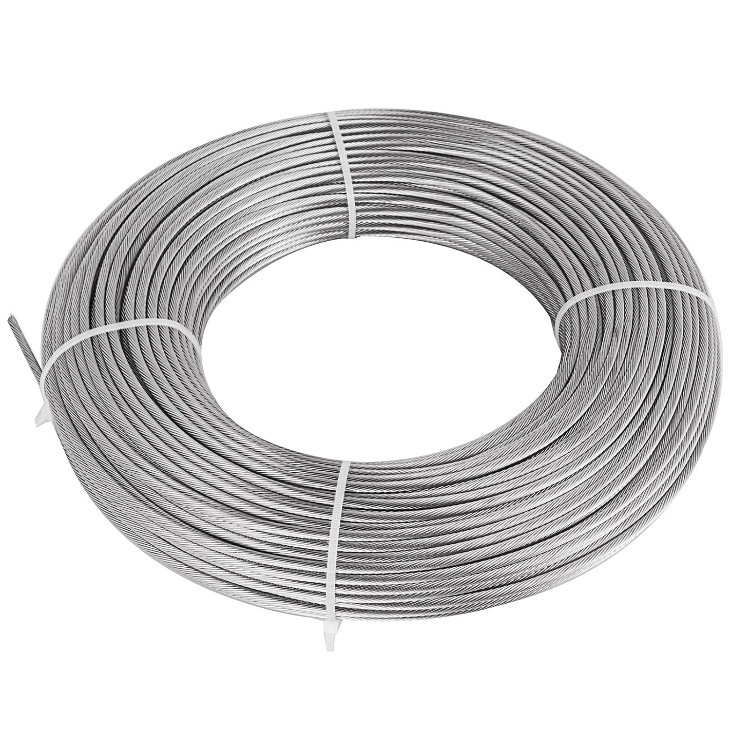 Building Supplies Decking & Fencing Mophorn 304 Stainless Steel Cable 3