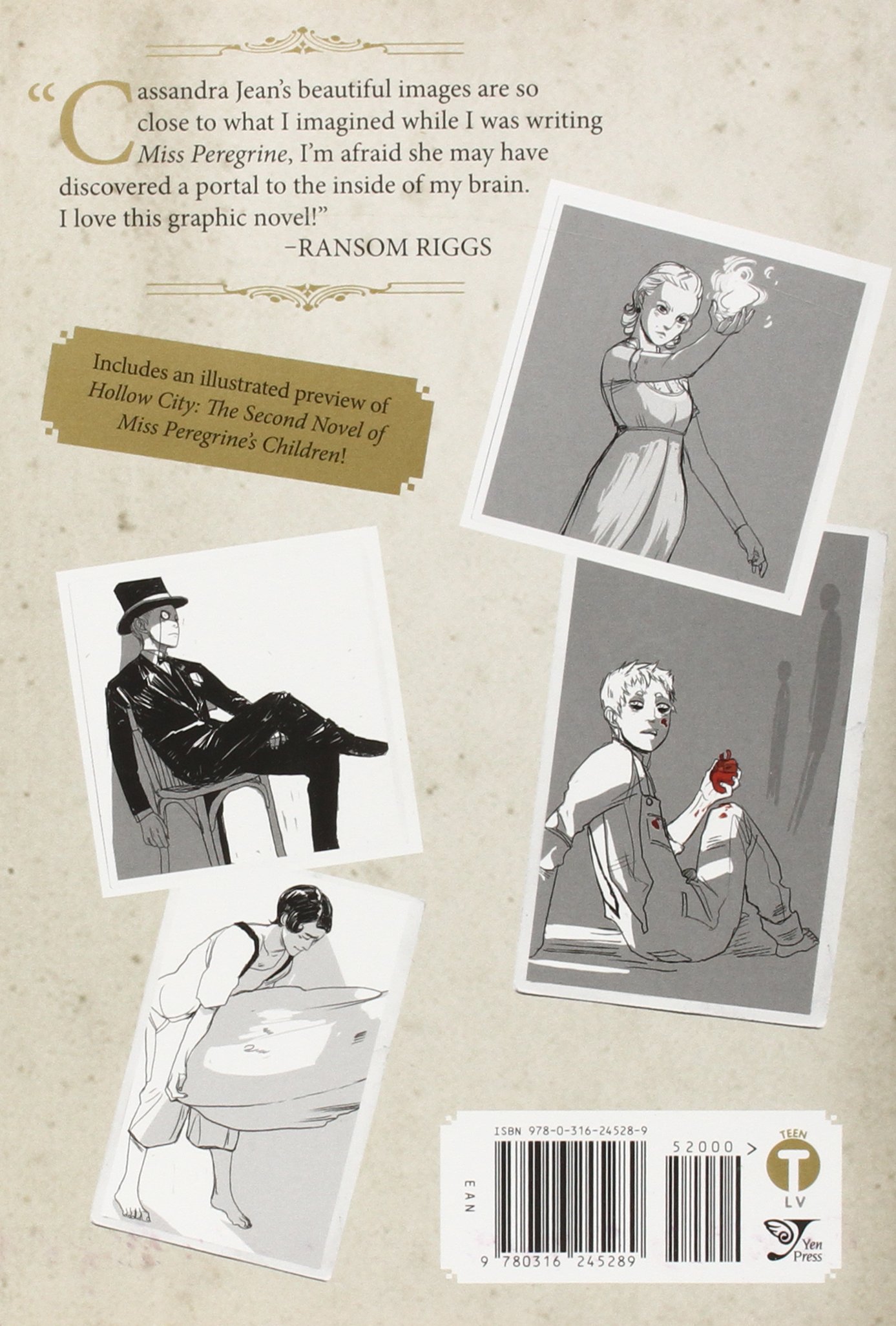 Miss Peregrine S Home For Peculiar Children The Graphic Novel Miss Peregrine S Peculiar Children The Graphic Novel 1 Riggs Ransom Jean Cassandra 8601400336915 Amazon Com Books