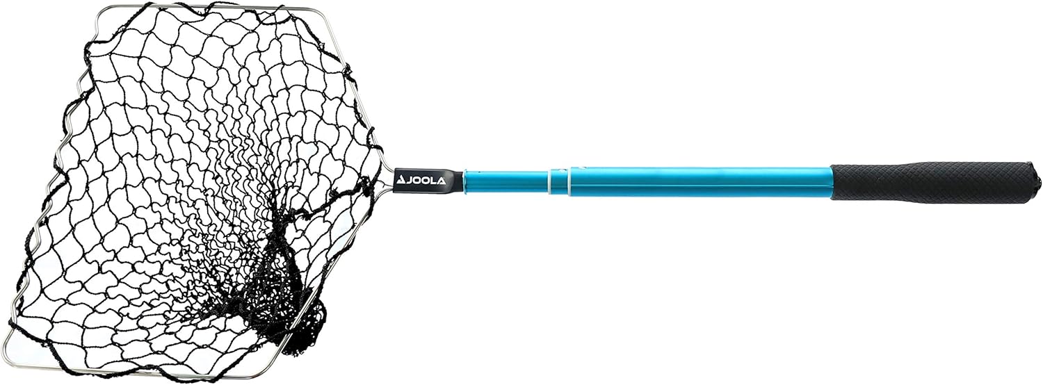 JOOLA Telescoping Table Tennis Ball Pickup Net - Holds 100 Ping Pong Balls - Ping Pong Practice Net Accessory for Table Tennis Robots, Serve or Multi-Ball Training : Sports & Outdoors