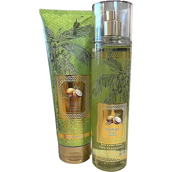 Amazon.com : Bath & Body Works Waikiki Beach Coconut 3 Piece