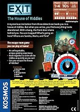 Thames & Kosmos EXIT The House of Riddles Escape Room Game 1-4 Players view 2