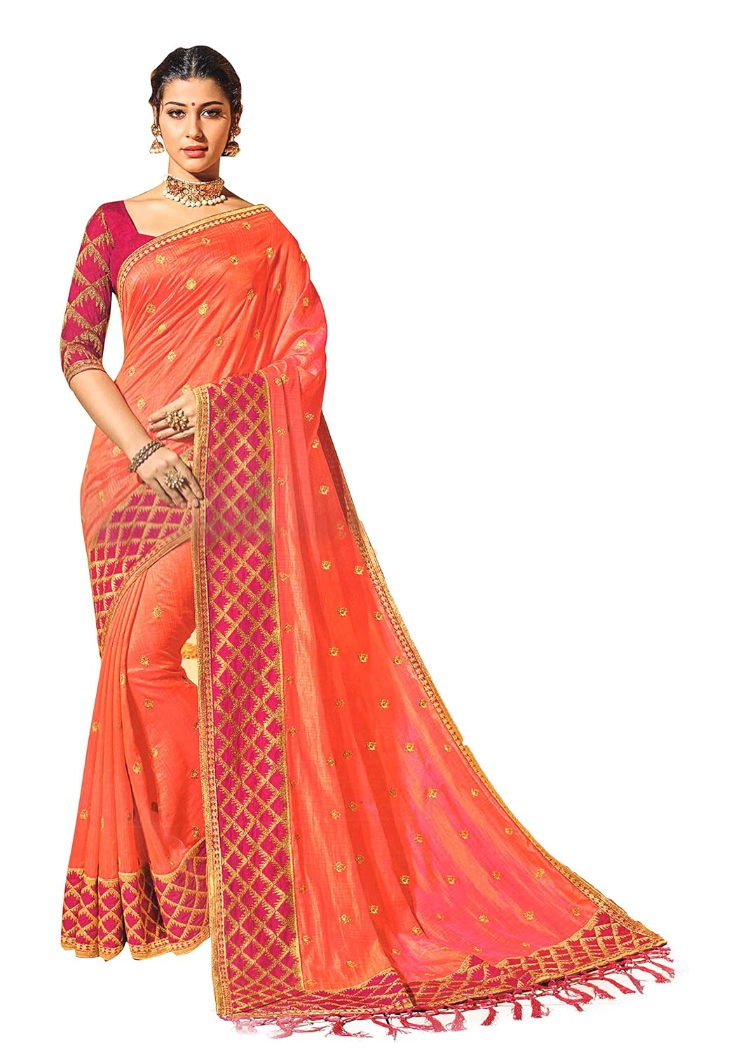 Dulhan saree amazon Clearance