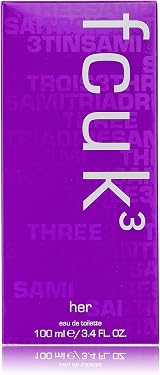 FCUK 3 Eau De Toilette Spray for Women 100ml view 2