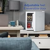 Russell Hobbs Table Top Larder Mini Fridge 43L Reversible Door White view 6