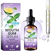 Gum Restore Drops, Gum Repair for Receding Gums, Stain Removal, Regrowth Treatment, Dry Mouth and Bad Breath Relief for Adult