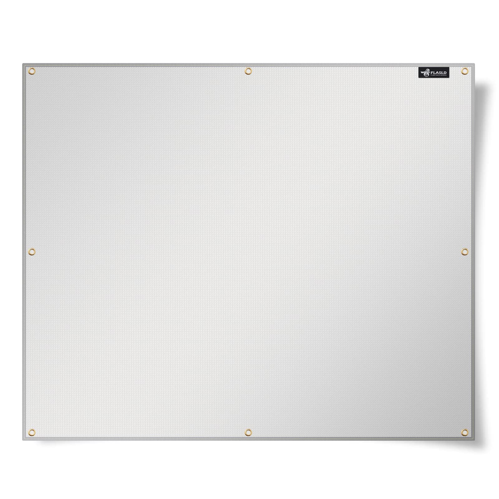 FLASLD Aluminum Heat Shield Mat for Grill, Stove, Oven and Refrigerator, Fireproof Cover and Screen Protect Deck Railing from Grill (30×40 inch)